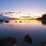 Amanecer en Sebago Lake, Raymond, Maine